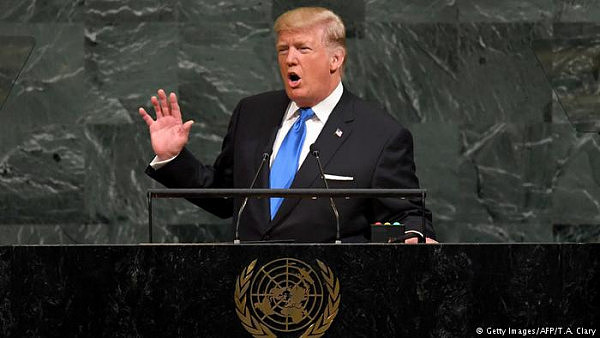 特朗普在联合国大会发言 威胁要毁灭朝鲜 别无选择(图/视) - 3
