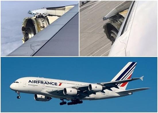 法航一架A380引擎空中解体 紧急降落加拿大机场(图) - 2