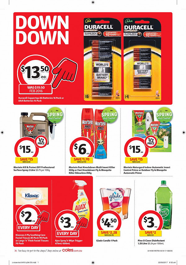 Coles 10月3日至10日特价集锦 酸奶鱼油洗衣粉半价！ - 16