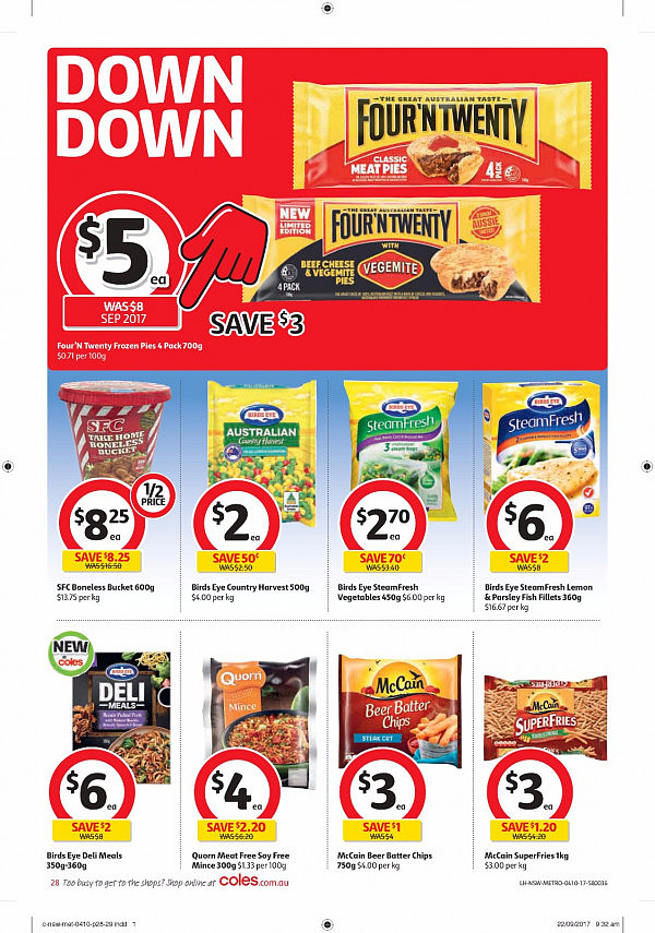 Coles 10月3日至10日特价集锦 酸奶鱼油洗衣粉半价！ - 33