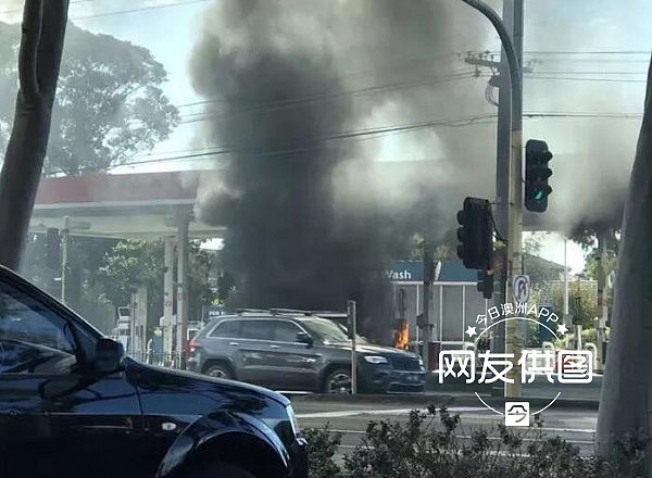 突发！墨尔本华人区Glen Waverly大火 加油站险爆炸 目击者：Glen差点被炸没！ - 2