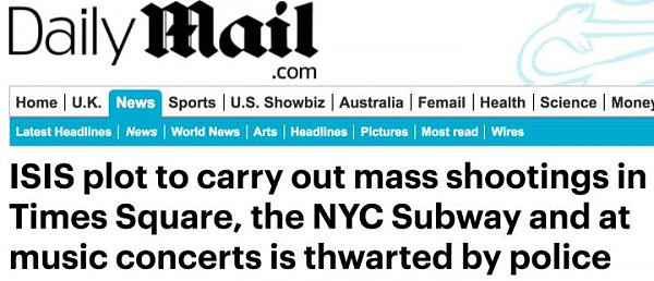 纽约逃过一场911恐袭！IS煽动人在时代广场策划恐袭，被FBI挫败（组图） - 2