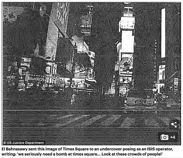 纽约逃过一场911恐袭！IS煽动人在时代广场策划恐袭，被FBI挫败（组图） - 5
