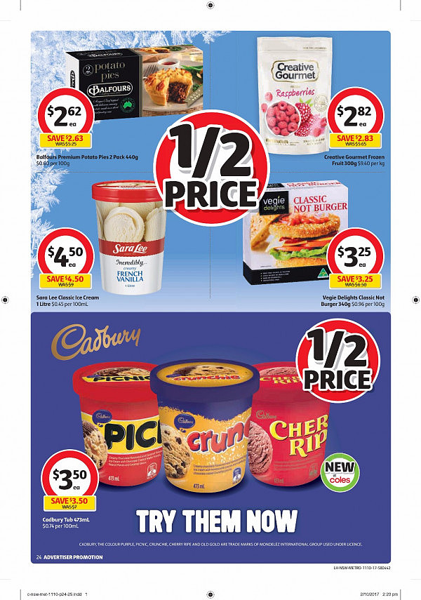 Coles 10月11日至17日特价集锦 植物油猪肉特价！ - 24