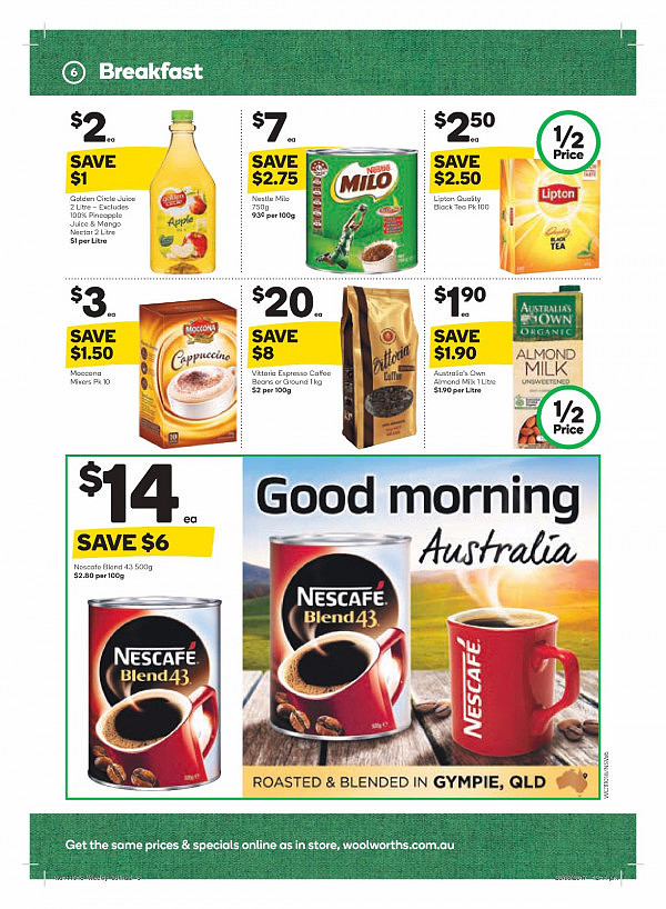 Woolworths 10月11日至17日特价集锦 大米小笼包橘子鱼油半价！ - 6