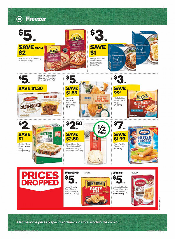 Woolworths 10月11日至17日特价集锦 大米小笼包橘子鱼油半价！ - 10