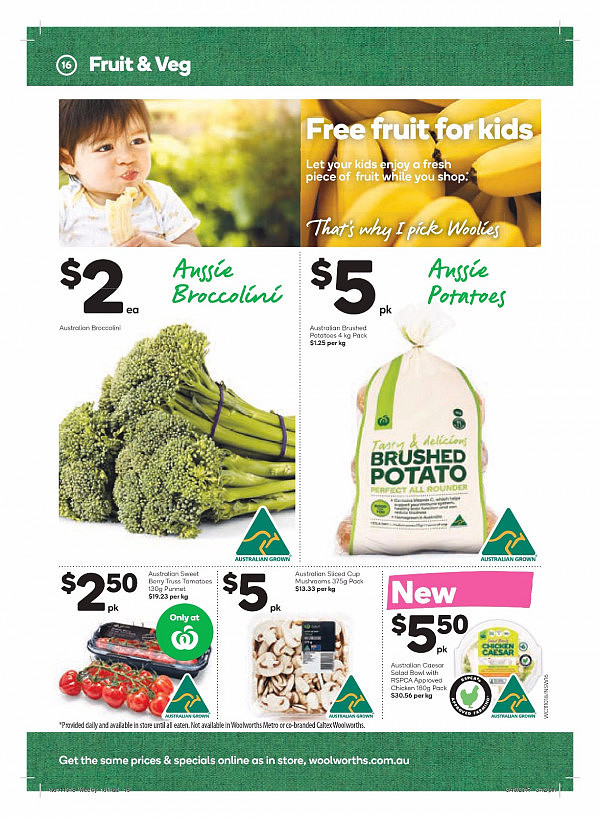 Woolworths 10月11日至17日特价集锦 大米小笼包橘子鱼油半价！ - 16