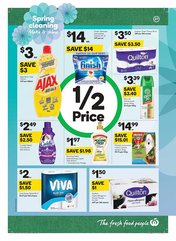 Woolworths 10月11日至17日特价集锦 大米小笼包橘子鱼油半价！ - 27