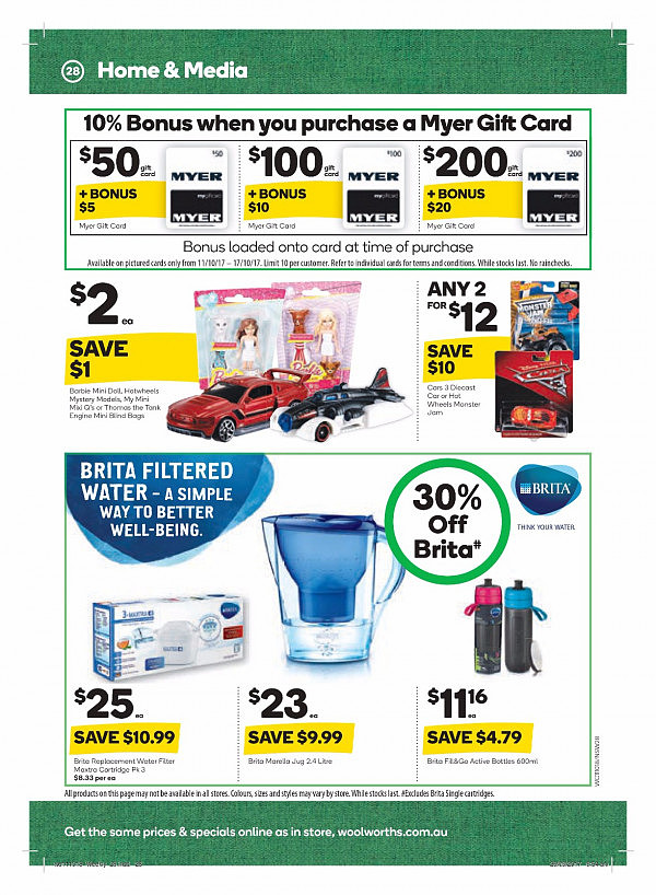 Woolworths 10月11日至17日特价集锦 大米小笼包橘子鱼油半价！ - 28