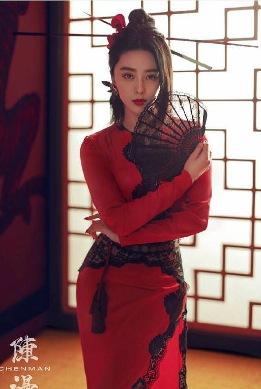 范冰冰诠释中国古典美却这种打扮？网友大骂：浓浓的日本艺妓风！