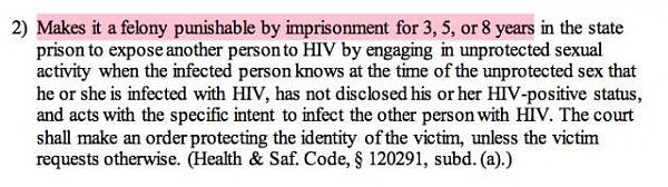 “故意传播艾滋病不是重罪” 加州这个法案把很多人吓出冷汗 - 2