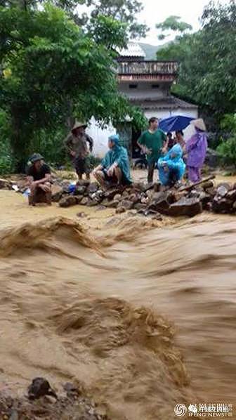 越南洪灾致54人死 养猪场大批猪被淹死(组图) - 13