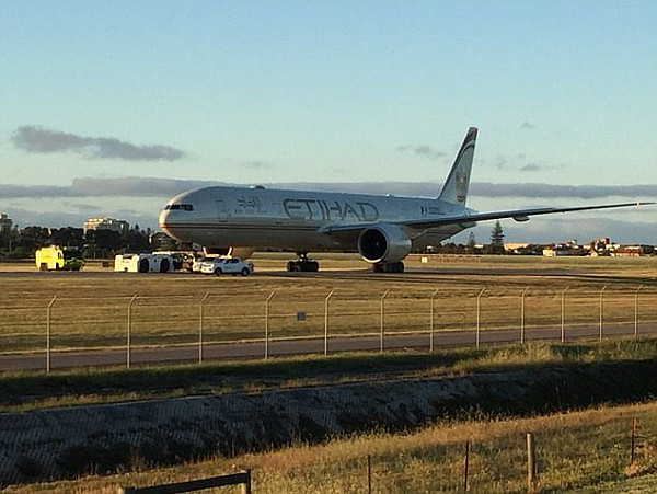 中东飞悉尼航班突传警报 客机在阿德莱德迫降 300名乘客被紧急疏散 - 4