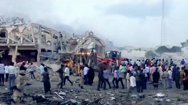 索马里爆炸189死200伤 爆炸巨响响彻城市 尚无组织宣称负责（组图） - 2