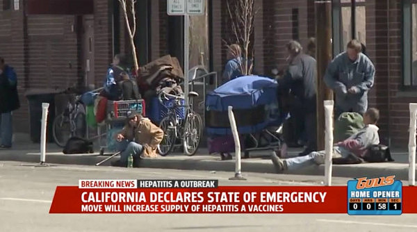 加州甲肝疫情爆发！18死500逾感染 应该如何防治(图) - 7