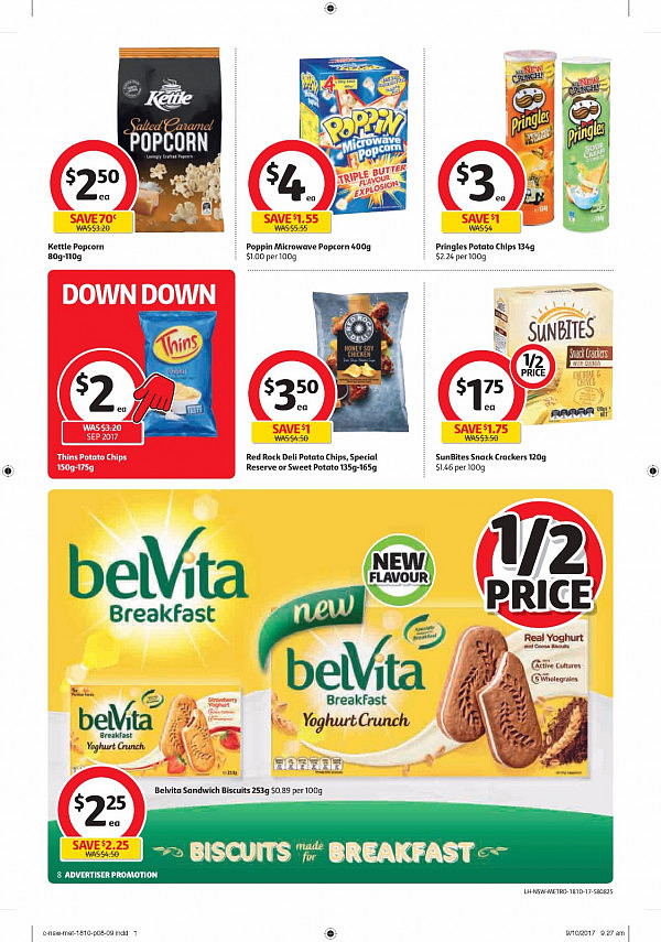 Coles 10月18日至24日特价集锦 鱿鱼虾饺芒果半价！ - 8