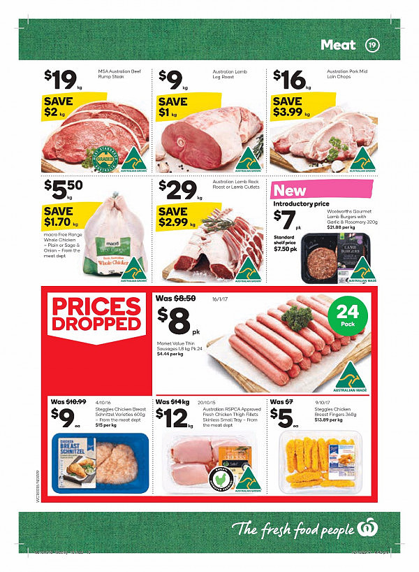 Woolworths 10月18日至24日特价集锦 春卷大虾坚果半价！ - 19