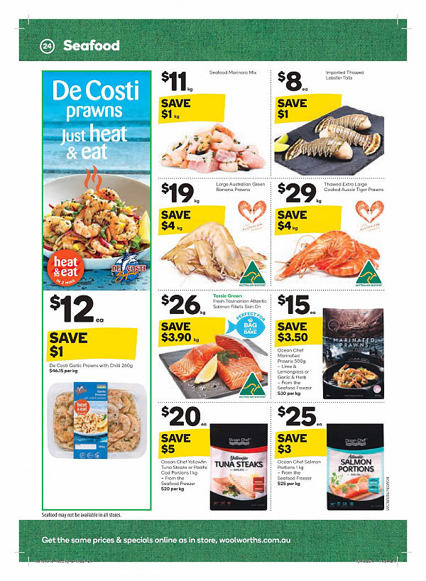 Woolworths 10月18日至24日特价集锦 春卷大虾坚果半价！ - 24