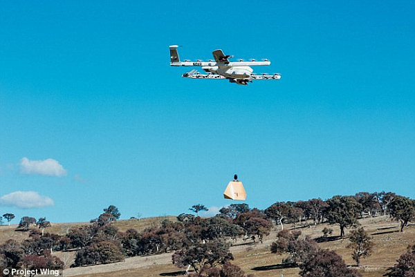 谷歌无人机开始送玉米卷饼了！澳洲成全球第二试验场 - 1