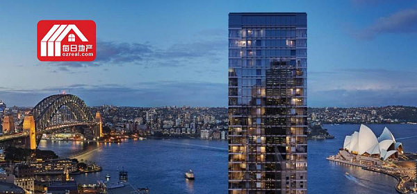 悉尼新地标，万达一号或创下6000万公寓纪录 - 1