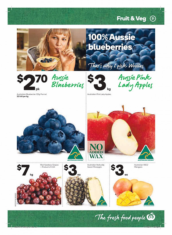 Woolworths 10月25日至31日特价集锦 蓝莓三明治大量巧克力半价！ - 21