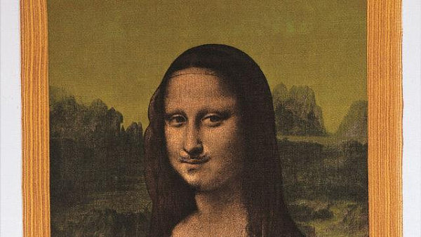 着名画家为蒙娜丽莎加上两撇小胡子，现在竟拍出493万元高价