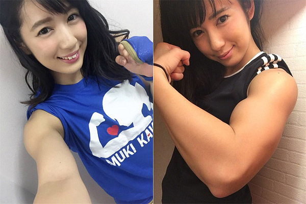 日本女子摔角开赛，暴力格斗超震撼，肌肉美少女再掀旋风（组图） - 4