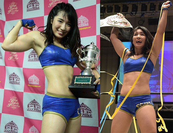 日本女子摔角开赛，暴力格斗超震撼，肌肉美少女再掀旋风（组图） - 11