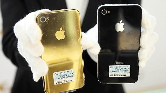 苹果申请新专利 未来iPhone或镀上18K黄金(图) - 1