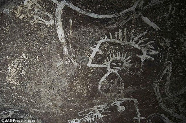 加勒比海存70个神秘洞穴 内刻古代奇怪壁画（组图） - 2