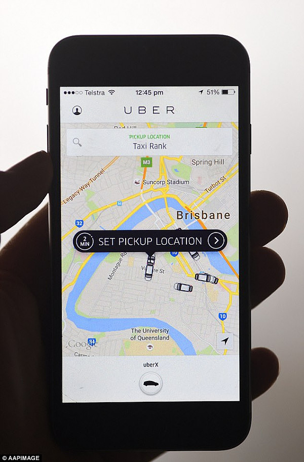 The 24-year-old Uber driver was granted bail on one charge of rape and one of common assault (stock image)