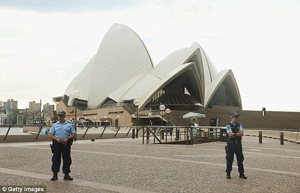 The Sydney Opera House (pictured) is set to increase security measures after the Las Vegas attack 