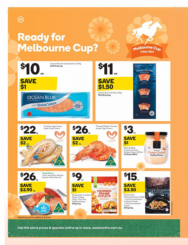 Woolworths 11月1日至7日特价集锦 全鸡大虾火腿半价！ - 23