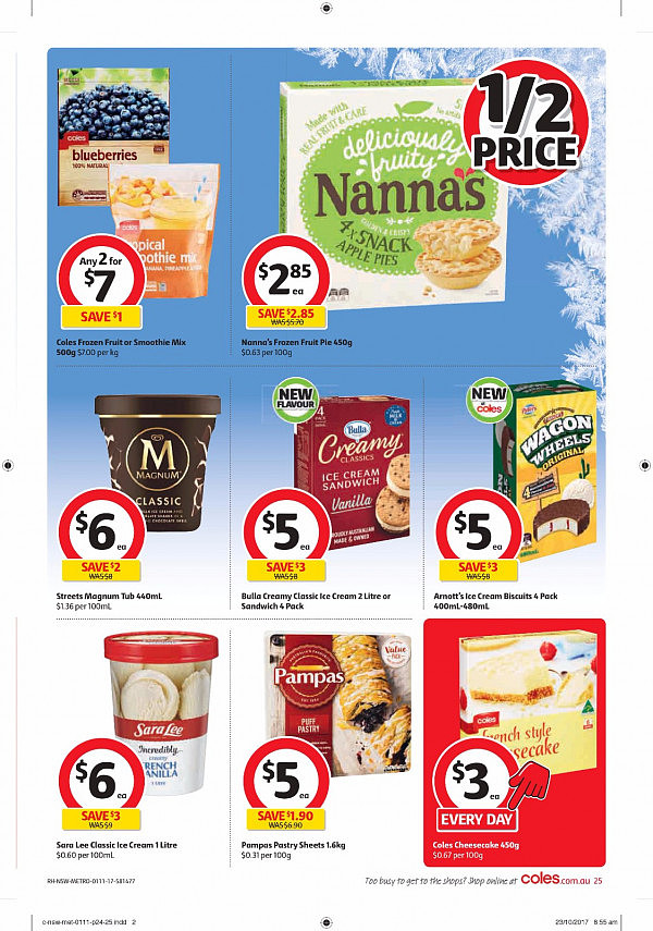 Coles 11月1日至7日特价集锦 大米猪肉饺子电动牙刷半价！ - 25