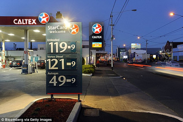 Petrol prices are expected to rise across Australia in the lead up to Christmas, experts say (stock image)