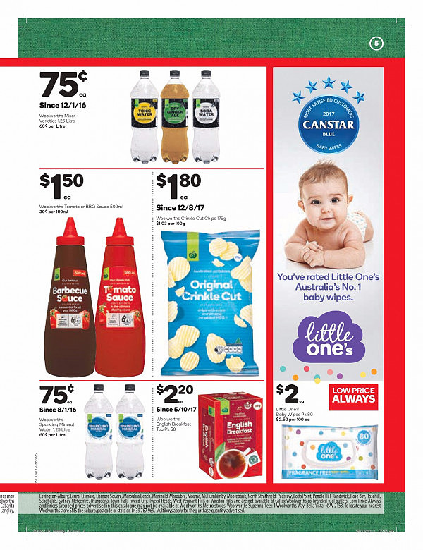 Woolworths 11月6日至14日特价集锦 澳佳宝鱼油鸡胸肉半价 - 5