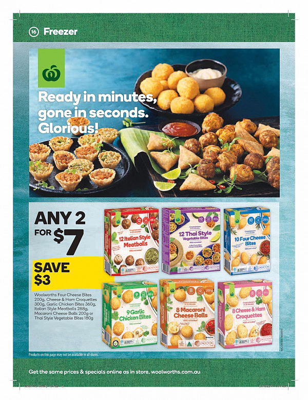 Woolworths 11月6日至14日特价集锦 澳佳宝鱼油鸡胸肉半价 - 16