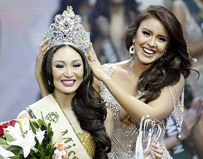 菲律宾华裔美女摘2017地球小姐桂冠 澳洲美女获地球空气小姐（组图） - 2