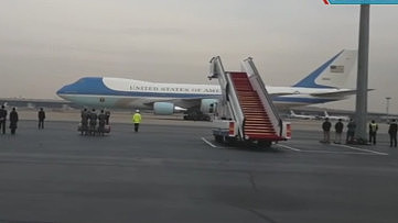 美国总统特朗普抵达北京 开始对中国进行国事访问（组图/视频） - 3