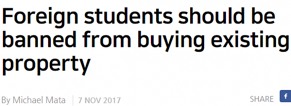 “禁止留学生购买现房”！为了防止中国人钻漏洞 这些澳洲人已经疯了！ - 1