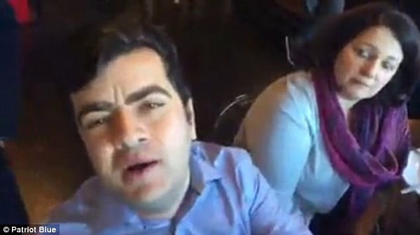 Senator Dastyari (left) refused to take the derogatory comments lying down, and returned fire