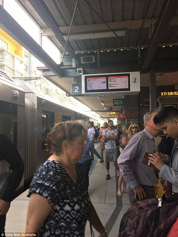 悉尼火车突发故障！T2机场线停运1个半小时 大量乘客滞留站台（图） - 3
