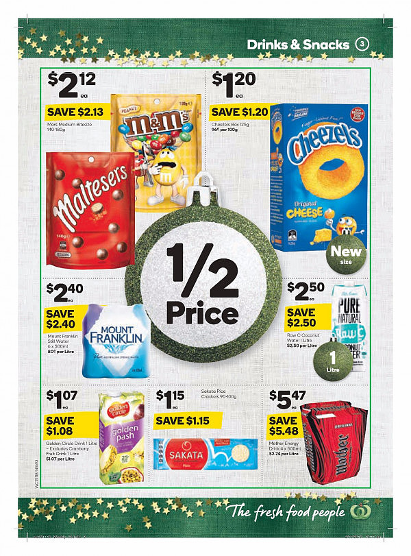 Woolworths 11月15日至21日特价集锦 肉包子冰淇淋酸奶半价！ - 3