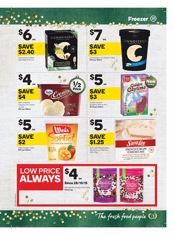 Woolworths 11月15日至21日特价集锦 肉包子冰淇淋酸奶半价！ - 25