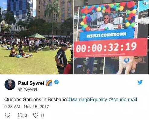 “YES”赢了！澳洲同性婚姻民调结果出炉！61.6％支持！同性群体有望圣诞前合法结婚 - 28