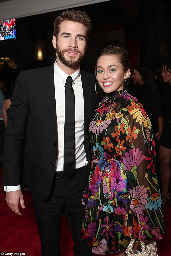 'Congrats Australia!': Miley Cyrus, who is also dating an Australian in Liam Hemsworth, joined-in, posting a heartfelt message on social media