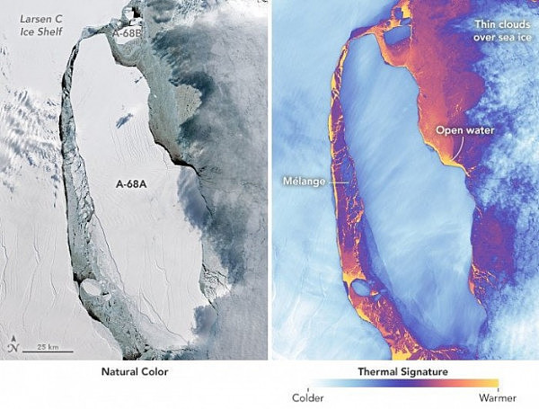 NASA发布让人惊叹的全新南极照片 场面震撼(组图) - 5