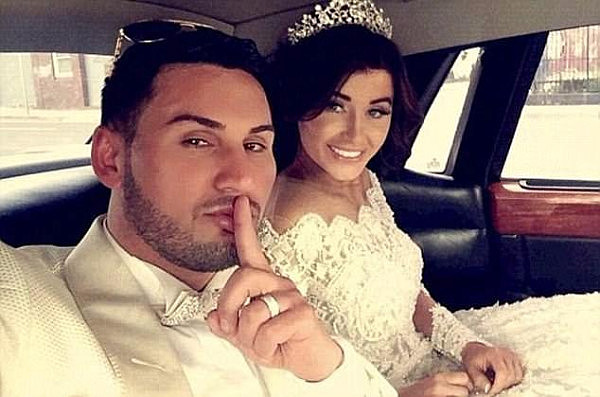Mehajer tied the knot with Ms Learmonth (pictured on wedding day together) in August 2015, in a so-called 'wedding of the century'. It's is believed their marriage imploded less than a year later