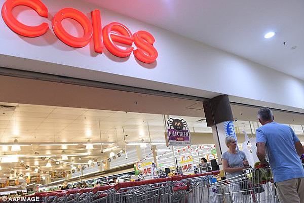 During a two-day hearing the New South Wales District Court heard Paul Mansell, a self-employed glazier, fell over in Coles' Vincentia store on the south coast (pictured is a stock image)