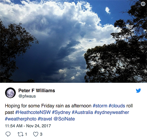 黑云压顶！气象局发布雷暴预警 悉尼西部将遭遇极端恶劣天气 - 6